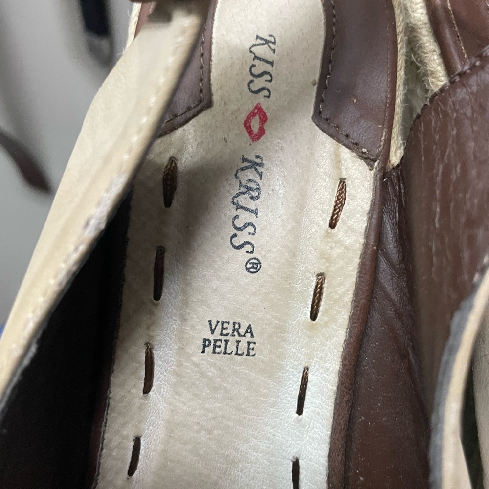 Wedge sandal size 8 M.